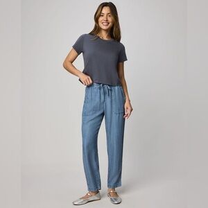 NWT Splendid - Angie Indigo Straight Leg Pant - Size L